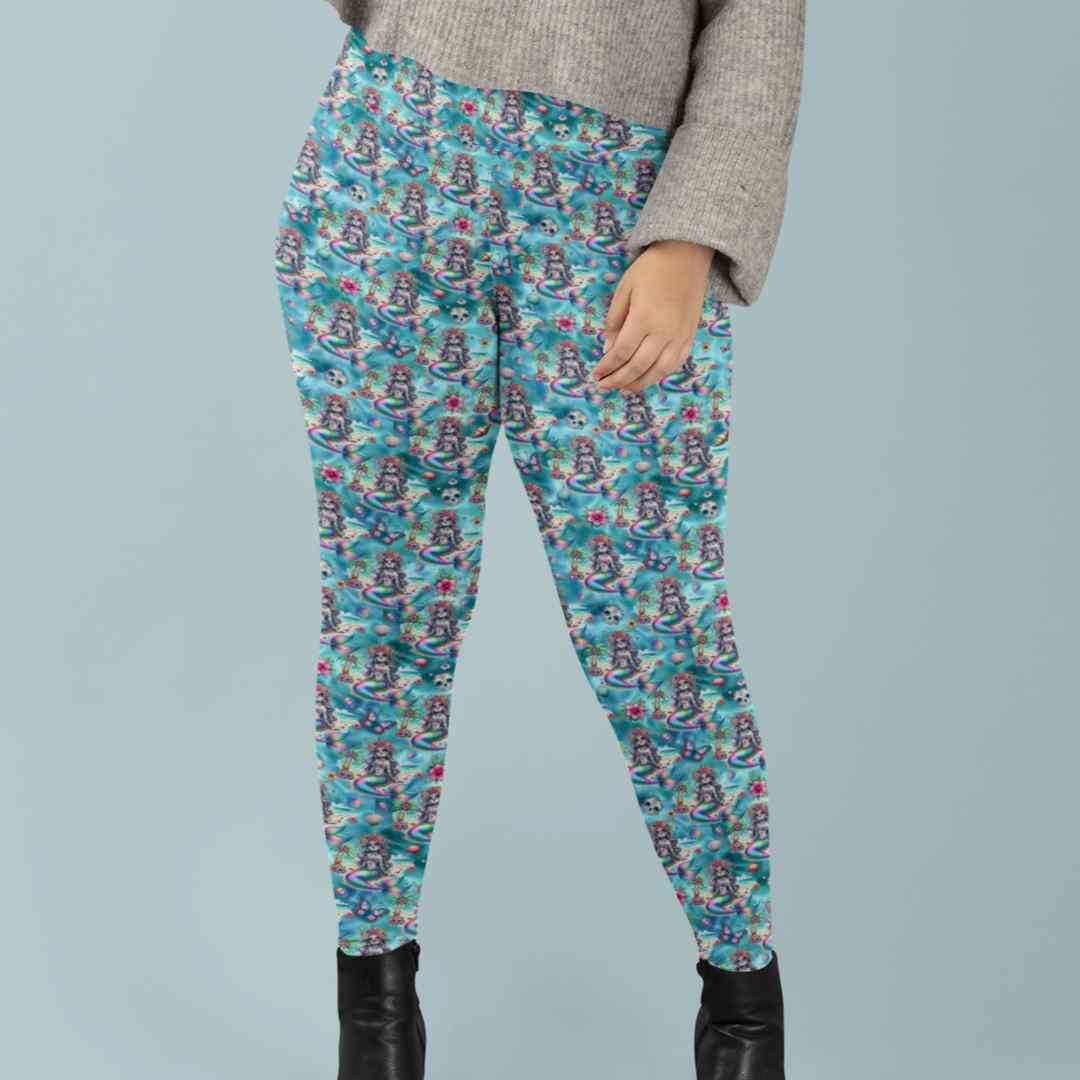 Celebrate in Style: The Fascinating World of Day of the Dead and Skull Leggings