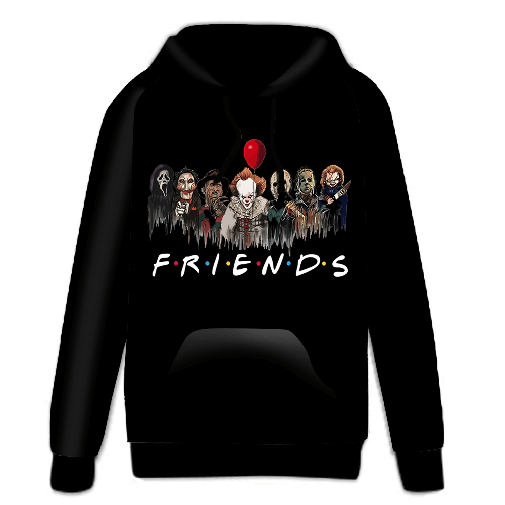 Friends top horror hoodie