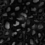 Black and gray leopard print pattern