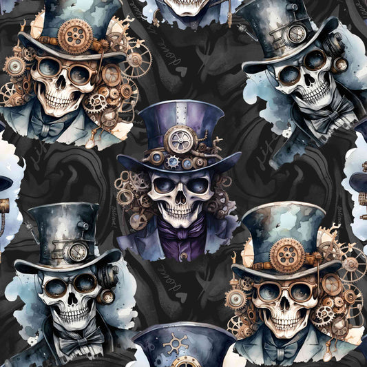 Gentlemen & Gadgets - Steampunk Skull Leggings