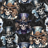 Gentlemen & Gadgets - Steampunk Skull Leggings