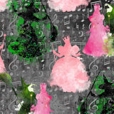 seamless pattern Wicked the movie by Nikki Whoops Boutique.