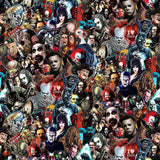 Movie Monster Mashup - Horror Movie Capri Leggings