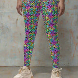 Sherbet Safari Full Length Leopard Leggings