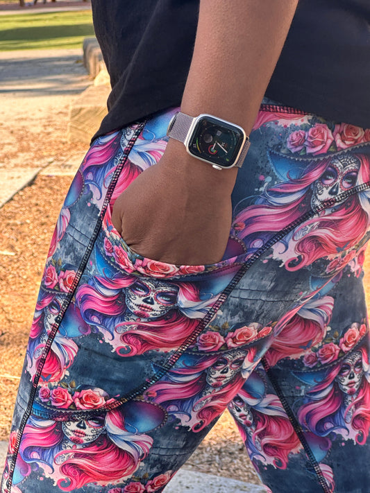 Day of the Dead Leggings: Colour, Not Gore