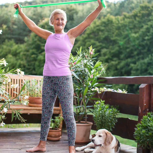 Why Activewear Shouldn’t Be Boring After Forty - Because bright prints are a lifestyle, not a phase.