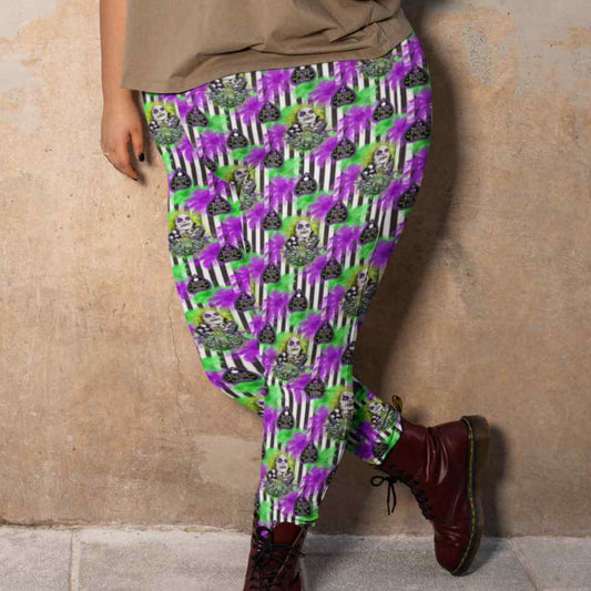 From Beetlejuice to Ghostface: Horror Movie Leggings for Every Alt Queen