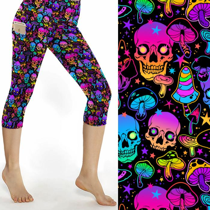 SKULL PRINT CAPRI