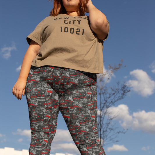 Anti-Valentines Day Full Length Leggings