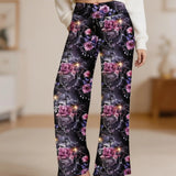 Diamonds and Pearls Lounge Pants With Pockets