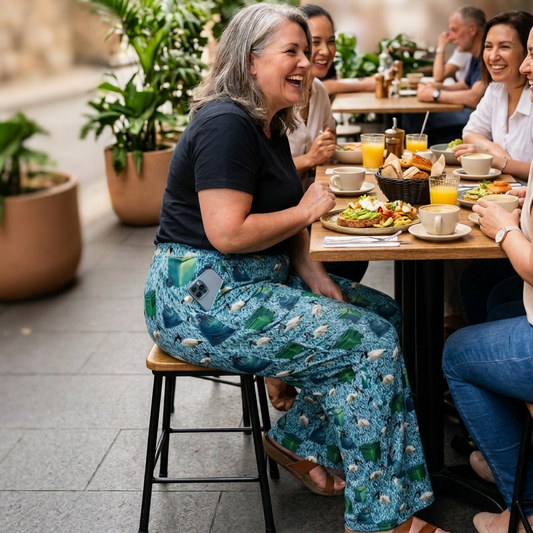 Dump Duck or Bin Chicken Lounge Pants With Pockets