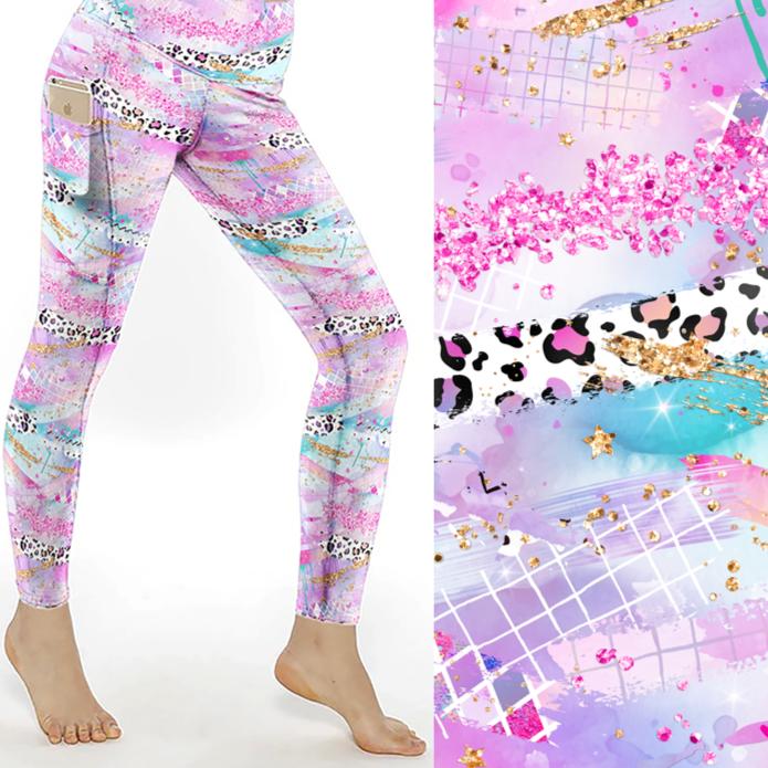    Feline-Fantasy-bubblegum-pink-slashes-leopard-leggings-with-pockets
