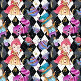 Off With Their Heads Alice in Wonderland Leggings