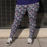 Dapper Deadheads Skull Leggings