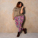 Deadly Desire Skull Print Leggings With Pockets