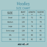 Rockin' Retro Skulls Skull Print Hoodie