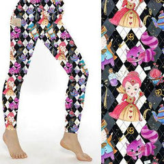 Off With Their Heads Full Length Leggings - Outlet