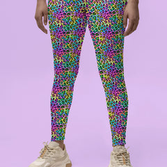 Sherbet Safari Full Length Leopard Leggings