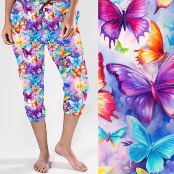 The Butterfly Effect Capri Joggers