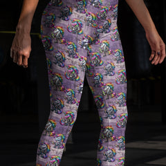 Unicorn Uprising Rainbow Unicorn Leggings