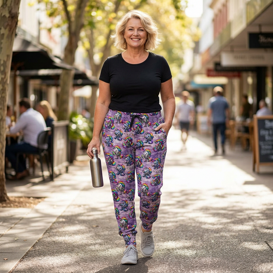 Unicorn Uprising Jogger Pants With Pockets