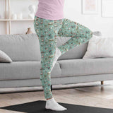 Victorian Voyage Steampunk Leggings With Pockets