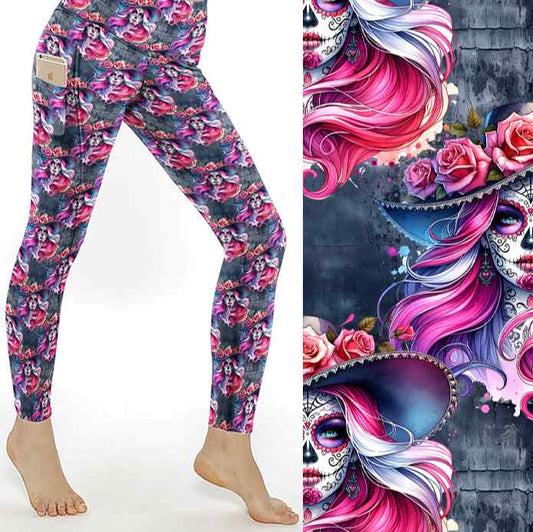 Viva La Vida Day of the Dead Leggings