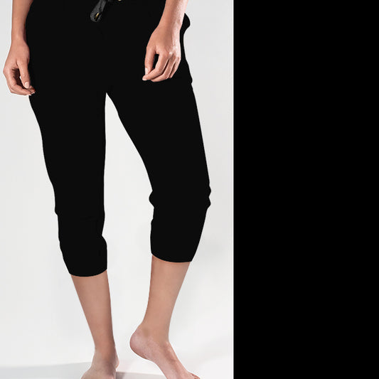 Black to Basics Capri Joggers