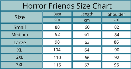 Horror Friends Unisex Tee - Black