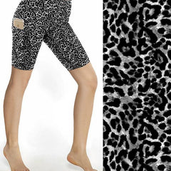Leopard Life Stormy Animal Print Sport Shorts