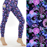 The Dead Sea Full Length Skull Leggings