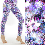 Tropical Bliss Full Length Animal Print Leggings